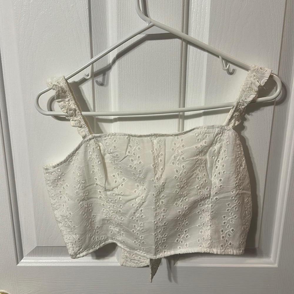 Hollister Tie Back Crop Top